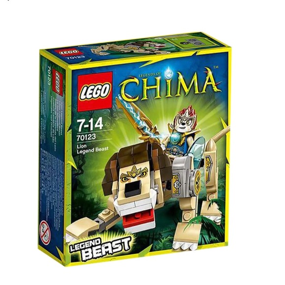 NWOB LEGO Legends of Chima Lion Legend Beast Set 70123 - Picture 2 of 4